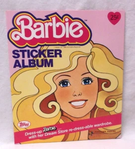 1983 Barbie Panini Sticker Album - Picture 1 of 4