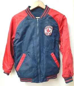 Boston Red Sox Majestic Authentic Collection Full Zip Reversible Jacket Youth M - Picture 1 of 12