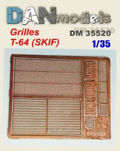 Rejillas DANmodels DM 35520 1/35 para T-64 (Skif), 1/35 - Imagen 1 de 1