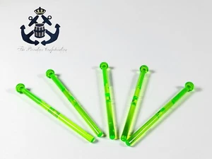 LEGO (x5) Star Wars trans-hellgrün Projektil Bar Shooter Dart Laser 15303 - Bild 1 von 1