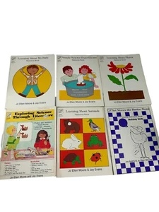 Lot of 6 Evan Moore Resource Books Paperback Plants Science Art Animals Holidays - Picture 1 of 9