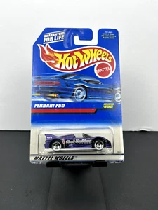 Hot Wheels 1997 Mainline Ferrari F50 Stunt Machines Team Leader Purple #855 - Picture 1 of 2