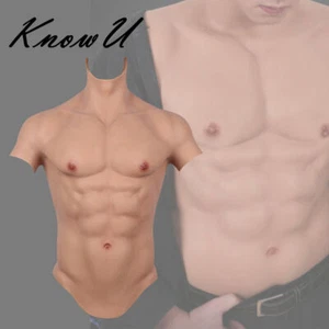 KnowU piastra toracica in silicone seno maschile muscolo corpo cosplay... - Picture 1 of 16