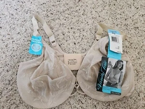 NEW WITH TAGS Vintage Vanity Fair Bra Full Figure Lacy Fantasy Shaping Size 40C - Picture 1 of 6