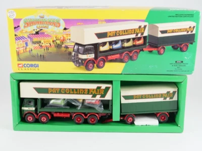 Corgi Classics 09901 ERF Dodgem Truck E Set Di Rimorchio Pat Collins - Immagine 1 di 4
