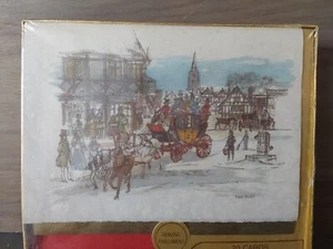 Weihnachtskarten 1980 plus Mark Pergament Sammlung 20 Karten versiegelt USA - Bild 1 von 4