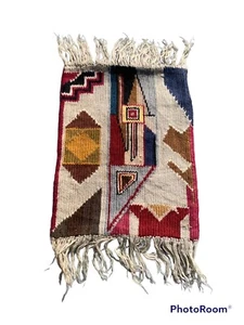 Moroccan Kilim Rug Design Handmade 57x30cm-209 - Picture 1 of 7