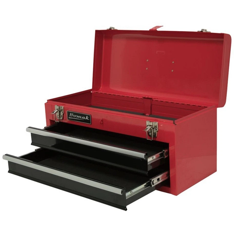 Homak RD01022001 20 in. 2-Drawer Toolbox - Red New - Image 1 of 1