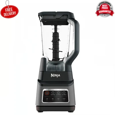 Ninja - Licuadora profesional con tecnología Auto-iQ y jarra XL 72 oz, gris Foto 1 de 4