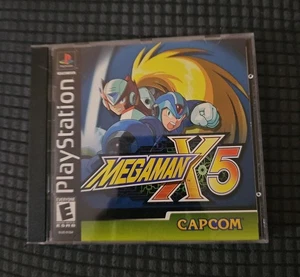 Mega Man X5 Sony Playstation 1 PSX PS1 mit Handbuch *OHNE ART* - *getestet & funktionsfähig!* - Bild 1 von 3