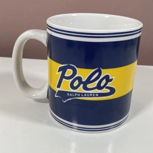 Ralph Lauren Tasse 16 oz Navy/Gelb - Bild 1 von 6