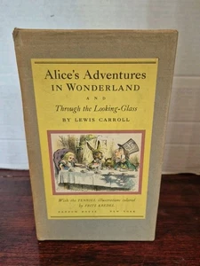 Alice's Adventures in Wonderland and Through the Looking Glass, HC, 1946 - Picture 1 of 18