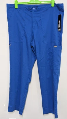 Pantalones Médicos Para Hombre Gris Anatomía 6 Bolsillos Cremallera Mosca, Talla   L, Nuevo Royal Foto 1 de 4