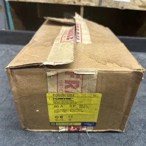 Square D FI360501253 (New) Circuit Breaker, 600V, 50A, 3Pole, 3Phase - Picture 1 of 8