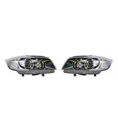 HELLA Faros Bi-Xenón Set Izquierdo Derecho Para BMW 3er Touring E91 E90 - Imagen 1 de 3