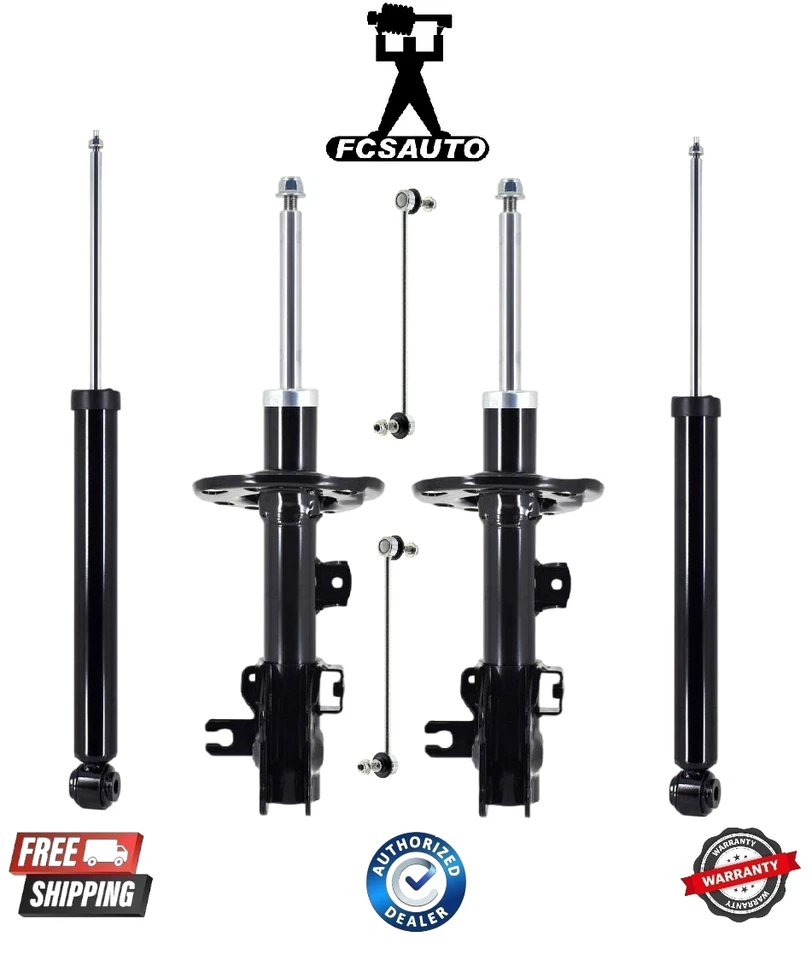 Complete Front Strut & Rear Shock Assembly with Sway Bar fits 19-21 Mazda CX-5 - Изображение 1 из 1