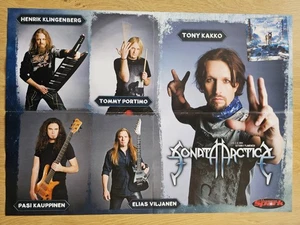Sonata Arctica - MEGA Poster von 2014 - A2 Format (55 x 40 cm) - WIE NEU! - Bild 1 von 3