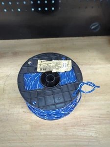 500' 14 AWG MTW blau weiß 600V KUPFERLITZE MASCHINENDRAHT ROHS 600V NEU UL LISTE - Bild 1 von 3