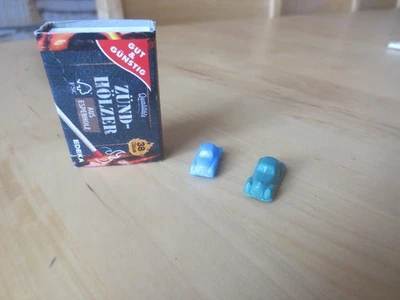 DDR Spielzeug alt Plaste  Modellauto  sehr klein 2 Stück - Bild 1 von 3