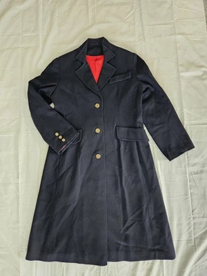 Abrigo Wellington Featherlite mediano vintage hecho en Unión para mujer 100 % lana merino Foto 1 de 4