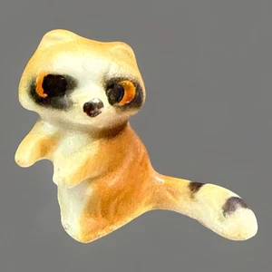 Miniatur Bone China Waschbär Figur  - Bild 1 von 6