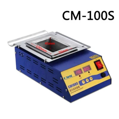 220V/110V Solder Digital Preheat Soldering Pot Tin Compact Heating Element 500W — 第 1/4 张图片