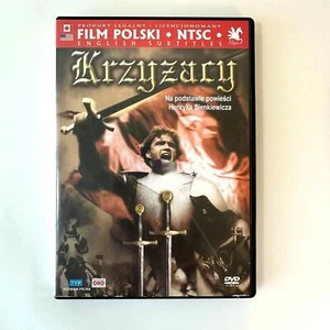 Krzyzacy Knights of the Teutonic Order DVD in POLISH w/English Subtitles RARE - Imagen 1 de 4