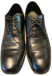 Cole Haan Herren Größe 10M Williams Kappe Zehe Oxford Schwarz C12202 Elegante Schuhe - Bild 1 von 9
