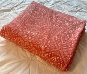 Pottery Barn Bio-Baumwolle Farrah Medaillon King Bettbezug - Bild 1 von 12