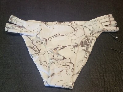 Hurley женщин бикини низ купальный костюм новом/серебро размер маленький S/P - Изображение 1 из 3