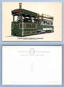 North London Tramways Company #2 Collectors Reproduction Postcard - Picture 1 of 1