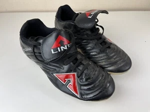 A-LINE STORM Black Football Boots Size 6 - Picture 1 of 5