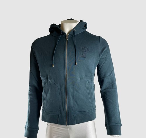 Felpa nera con cappuccio Versace Collection V800881 VJ00358 PREZZO AL PUBBLICO £ 420