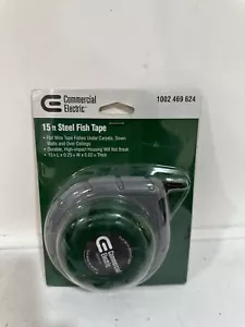 Commercial Electric CE-EFT-15 15ft Mini Cable Flat Wire Fish Tape 1002469624 - Picture 1 of 2