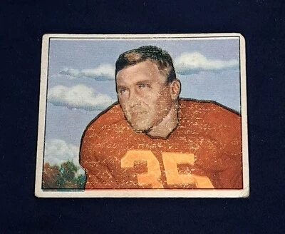 1950 Bowman Bill Dudley Card #29 Washington Redskins HOF  - Image 1 of 2