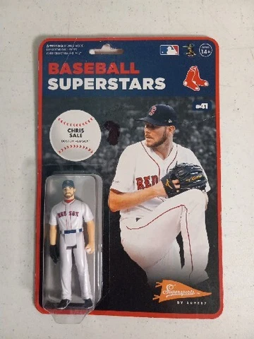 SUPER7 MLB MODERN REACTION CHRIS SALE RED SOX FIGURE ~ FREE SHIPPING ! ~ Cover