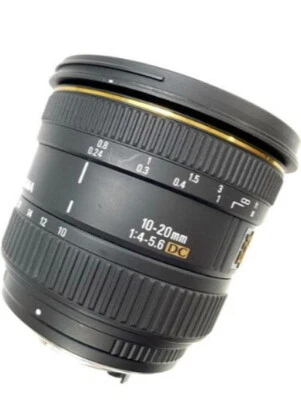 SIGMA 10-20mm F4-5.6 EX DC Wide Angle Zoom Lens SLD Aspherical For Pentax K - Image 1 of 4