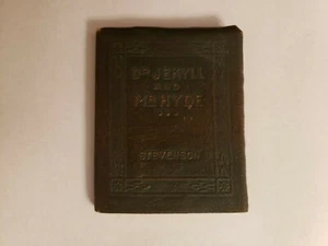 ANTIQUE VINTAGE DR. JEKYLL & MR. HYDE R.L. STEVENSON LITTLE LEATHER LIBRARY BOOK - Picture 1 of 11