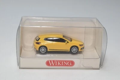 B8 1:87 WIKING 00730232 VW VOLKSWAGEN SCIROCCO GIALLO MIB - Immagine 1 di 4