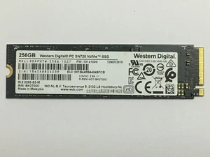 WD PC SN720 NVMe m.2 2280 Black 256GB 512GB 1TB GENUINE LENOVO Laptop SSD - Afbeelding 1 van 5
