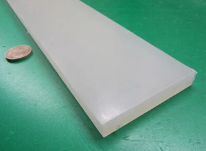 Polypropylene Bar 1/2" Thick x 3.0" Wide x 48" Long - Picture 1 of 6