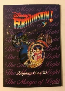 Disney's Fantillusion! tarjeta telefónica tarjeta de llamadas telefónicas tokio japón limitado NUEVO - Imagen 1 de 5