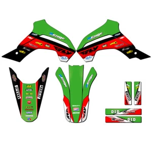KLX 140 G 2019-2020 kit de gráficos Green Senge compatible con Kawasaki - Imagen 1 de 10