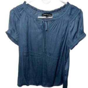 Blusa ligera azul Catherine Malandrino talla XS nueva con etiquetas  - Imagen 1 de 7