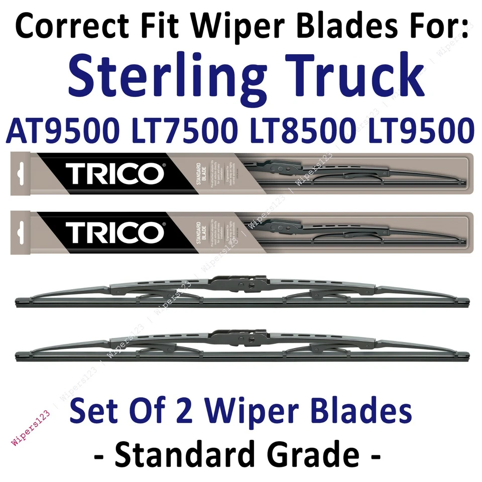 Wipers 2pk Standard fit 1999-2010 Sterling Truck A9500 L7500 L8500 L9500 30200x2 - Image 1 of 1