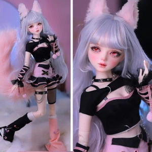 1/3 BJD Doll 22inch 56cm Ball Jointed Body Pretty Female with Clothes Assembled - Picture 1 of 19