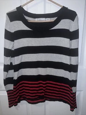 Liz Claiborne Sweater Long Sleeve Size Large Petite-pre-owned - Image 1 of 4