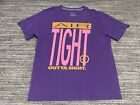 Nike Shirt Adult Extra Large Purple  Air Tight Outta Sight Swoosh Logo Mens