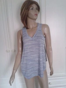 ATMOSPHERE BLUE MERLE TOP SIZE 12 BNWT - Picture 1 of 8