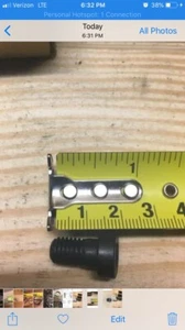 Bulloni metrici testa tappo esagonale basso ossido nero M 8 x 14. Grado 8,8. - Foto 1 di 3
